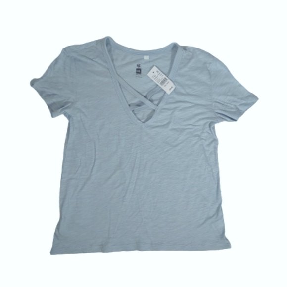 Pacsun Me to We Light Blue T-shirt Size Small Women Short Sleeve - Picture 1 of 5
